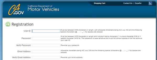 California Department of Motor Vehicles